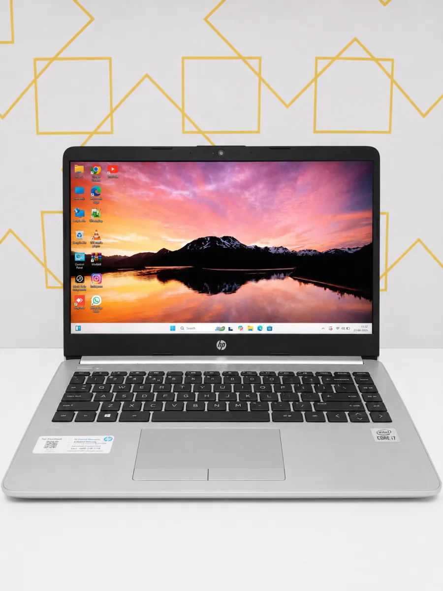 HP 348 G7 Business Laptop | 10th Gen Intel Core i7-10510U | 8GB RAM | 256GB NVMe SSD